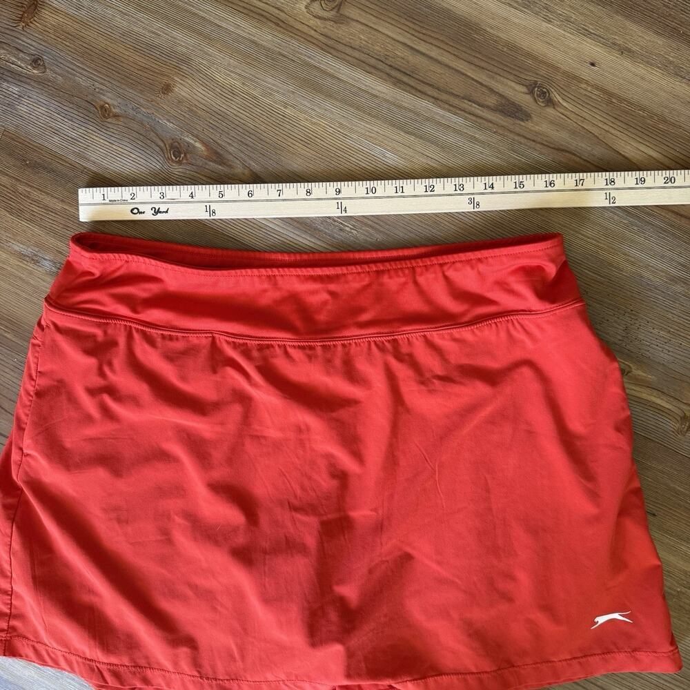 Slazenger golf skort size LG 10-12 Red/orange - Picture 8 of 9
